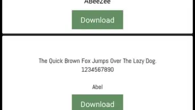 Capture d'écran de GxFonts - Custom fonts for Samsung Galaxy 4