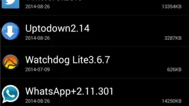 Capture d'écran de Android File Manager 2