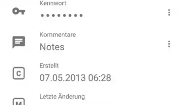 Capture d'écran de Keepass2Android 5