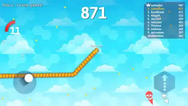 Capture d'écran de Snake.io 12