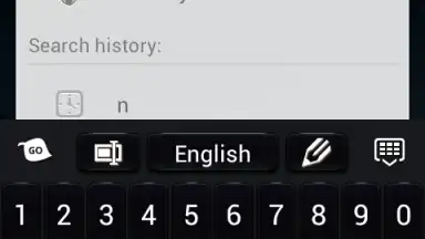 Capture d'écran de Black Style Keyboard 3