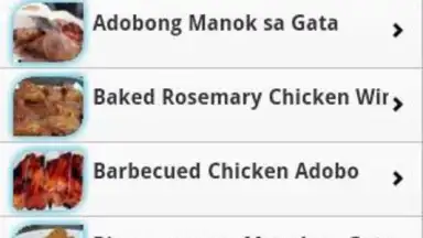 Capture d'écran de Pinoy Food Recipes 8