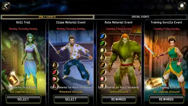 Capture d'écran de Legends Reborn 2