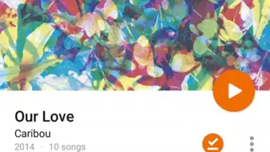 Capture d'écran de Google Play Music 3