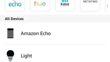 Capture d'écran de Amazon Alexa 10