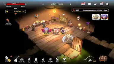 Capture d'écran de The Witch's Knight 1