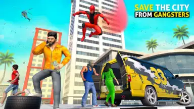 Capture d'écran de Rope Hero: Speed Hero Games 2