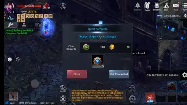 Capture d'écran de Dark Eden M on WEMIX 3
