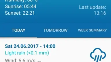 Capture d'écran de Offline Weather Forecast 6