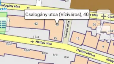 Capture d'écran de Карта Будапешт офлайн 5