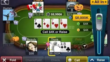 Capture d'écran de Poker Deluxe Pro 8