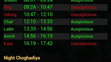 Capture d'écran de Hindu Calendar 10
