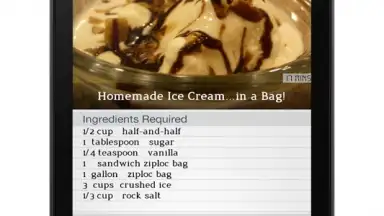 Capture d'écran de Dessert Recipes Free 8