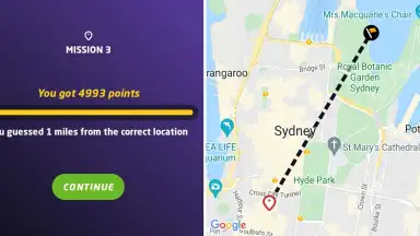 Capture d'écran de GeoGuessr 6