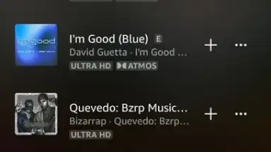 Capture d'écran de Amazon Music 13