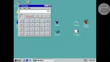 Capture d'écran de Win 98 Simulator 12