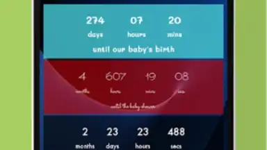 Capture d'écran de Baby Countdown 8