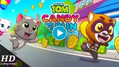 Capture d'écran de Talking Tom Candy Run 1