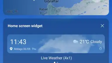 Capture d'écran de Live Weather: Radar & Widgets 8