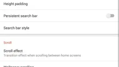 Capture d'écran de Nova Launcher 17