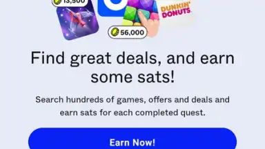 Capture d'écran de ZBD: Earn Bitcoin Rewards 8