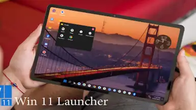 Capture d'écran de Win 11 Launcher 7