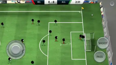 Capture d'écran de Stickman Soccer 2016 4