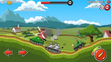 Capture d'écran de Hills of Steel 10