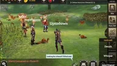 Capture d'écran de Legion of Heroes 2