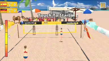 Capture d'écran de Volleyball: Spike Master 14