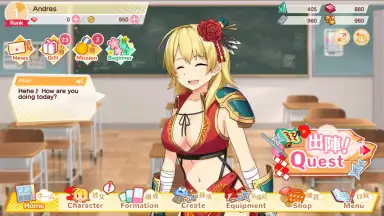 Capture d'écran de Moe! Ninja Girls RPG 2