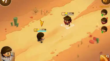 Capture d'écran de Little Bandits 2