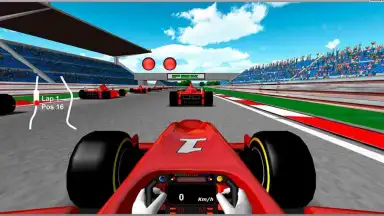 Capture d'écran de Formula Unlimited Racing 2