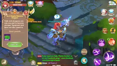 Capture d'écran de Summoners Knight: Dragon Blaze 3