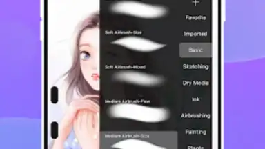 Capture d'écran de HiPaint 8