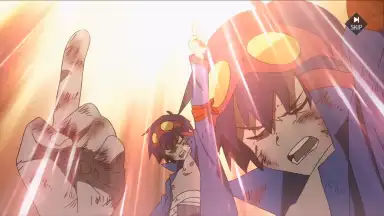 Capture d'écran de Tengen Toppa Gurren Lagann 7