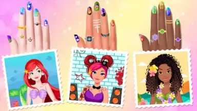 Capture d'écran de Nail Salon Game Girls Nail art 2