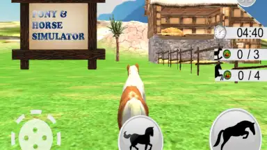 Capture d'écran de Pony Horse Simulator Kids 3D 1