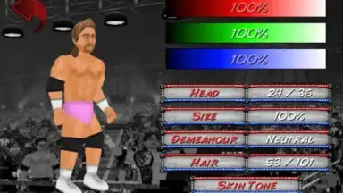Capture d'écran de Wrestling Revolution 5