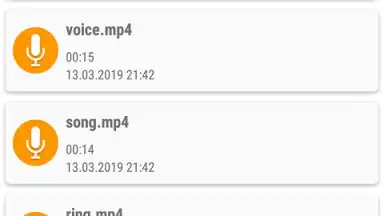 Capture d'écran de Sound Recorder 3