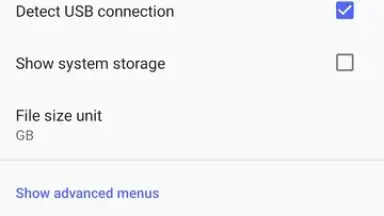 Capture d'écran de Cx File Explorer 2