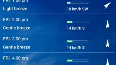 Capture d'écran de Transparent Clock Weather Cisco 3