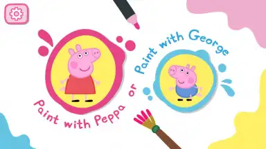 Capture d'écran de Peppa's Paintbox 4