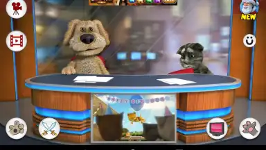 Capture d'écran de Talking Tom and Ben News Free 4