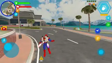 Capture d'écran de Spider Rope Hero Man 2