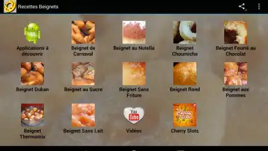 Capture d'écran de Recettes de Beignets 1