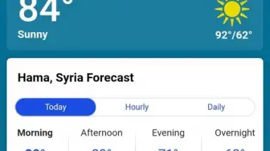 Capture d'écran de VIP Weather 6