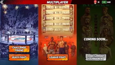 Capture d'écran de MMA Rivals 2