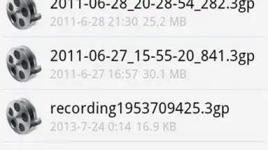 Capture d'écran de Android Video Player 2