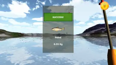 Capture d'écran de Fishing 3D Simulator. The Lakes 1